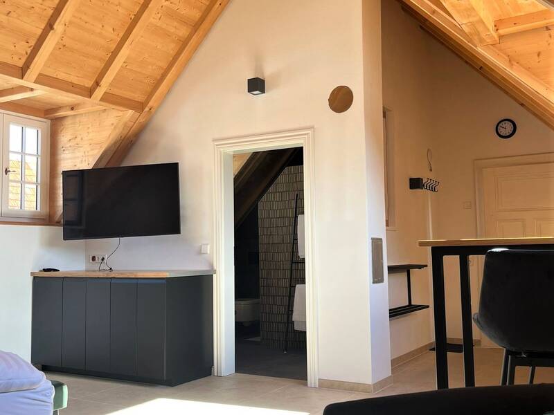 Gemütliches Apartment im Dachgeschoss des Scholerhofes.
