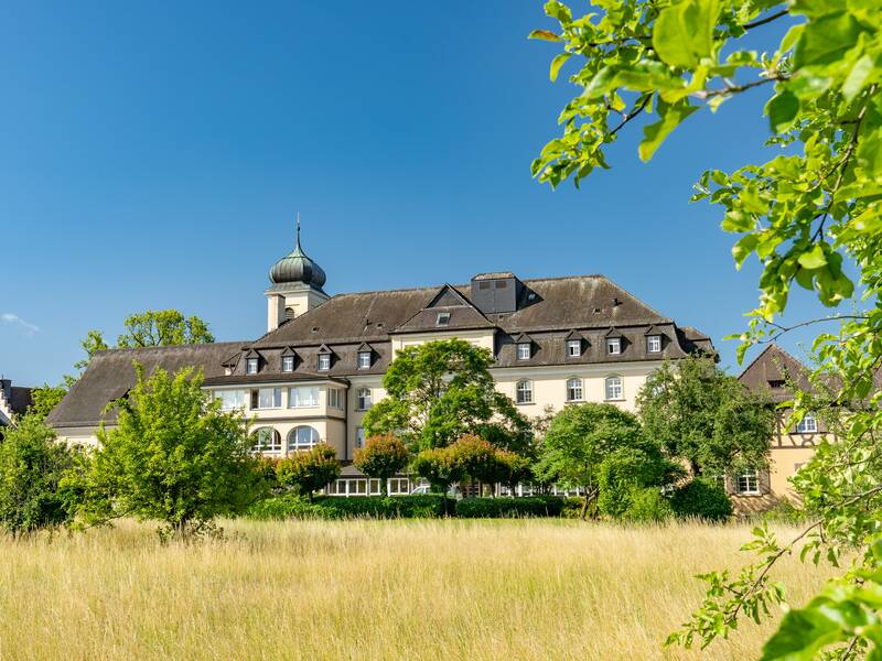 Das ehemalige Schwesternhaus an der Nordseite vom Malteserschloss.