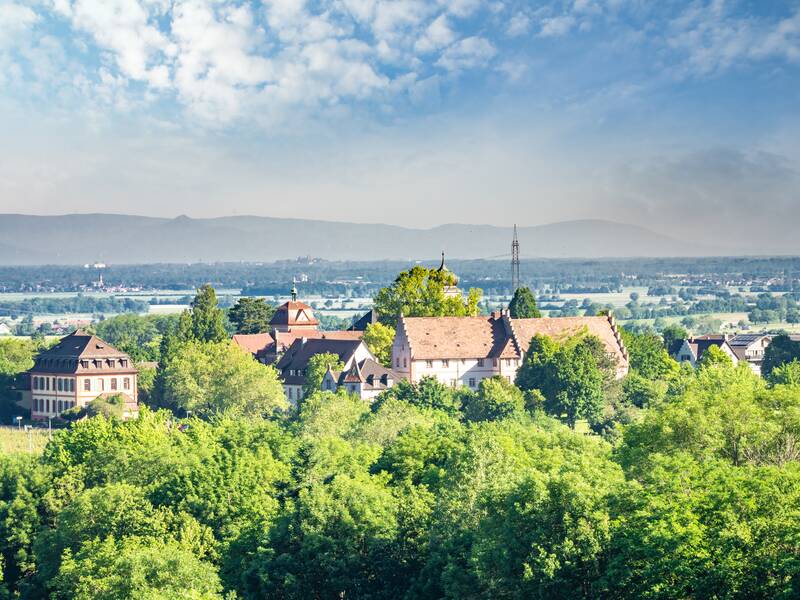 Das Malteserschloss von Osten her gesehen.